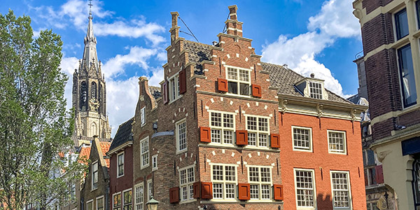 .Delft Altstadt.