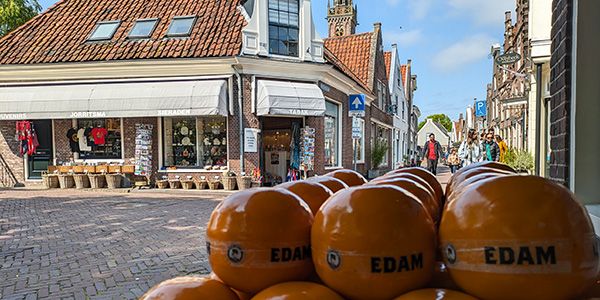 Edam Nordholland Radreise Radfahrer