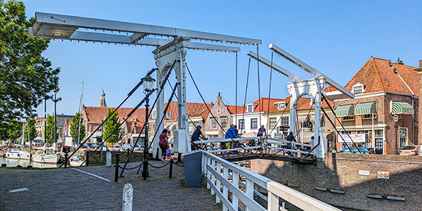 Radreise Nordholland Enkhuizen Radfahrer