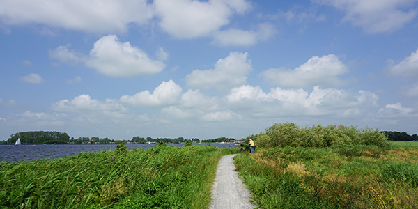 Friesland Seenlandschaft Radweg
