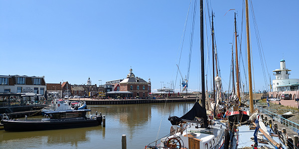 Harlingen Friesland Hafen