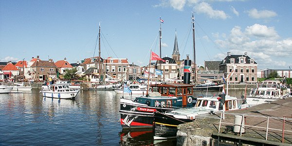 Lemmer Friesland Hafen