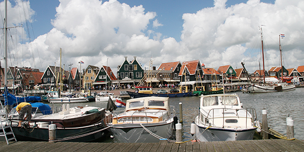 Volendam Hafen