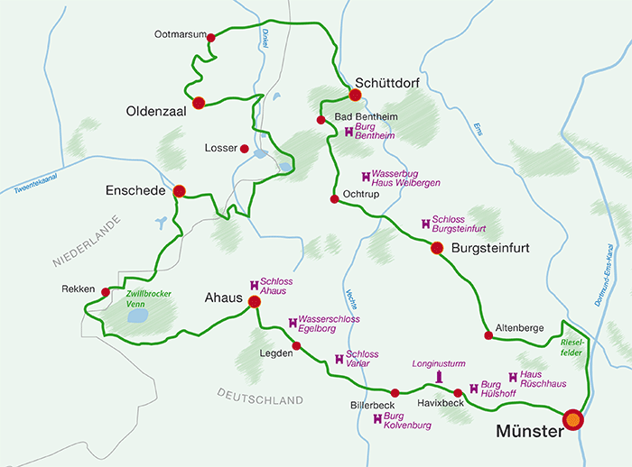 Urlaub mit Fahrrad, Hotel und Gepäcktransport in Holland Urlaub mit Fahrrad, Hotel und Gepäcktransport in Holland