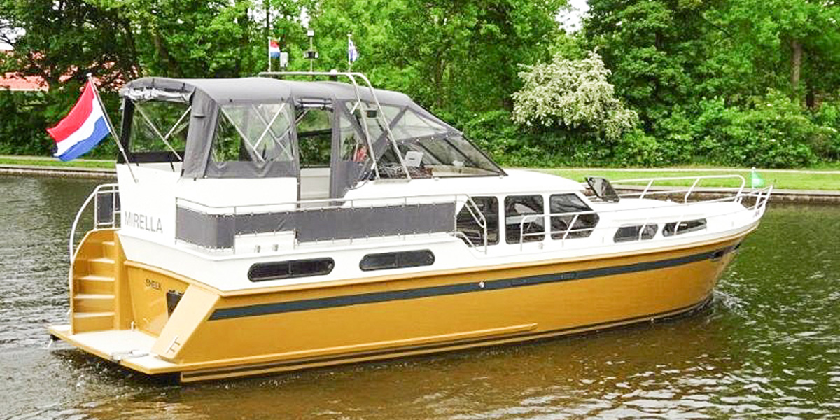 Motorboot Mirella Yachtcharter Friesland