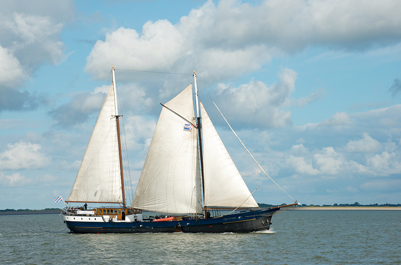 Wapen van Fryslân Segelschiff IJsselmeer